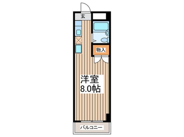 フラッツ加山の物件間取画像